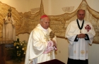 Śp. arcybiskup Tadeusz Gocłowski w naszej parafii w ostatnich latach